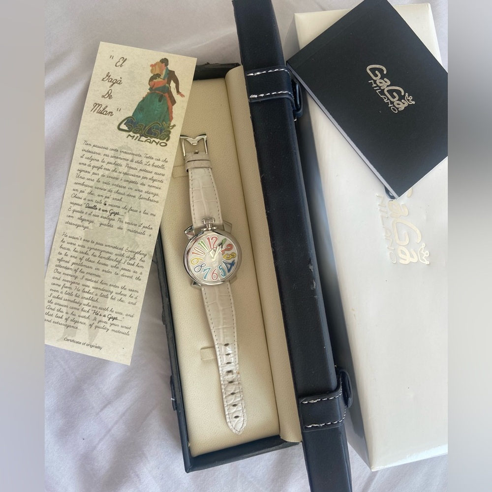 Gaga watch made in Italy.